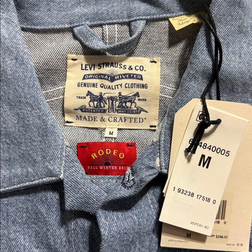 Levi's Made & Crafted Patchwork "Rodeo" Type III Trucker Jacket NWT - Picture 2 of 12
